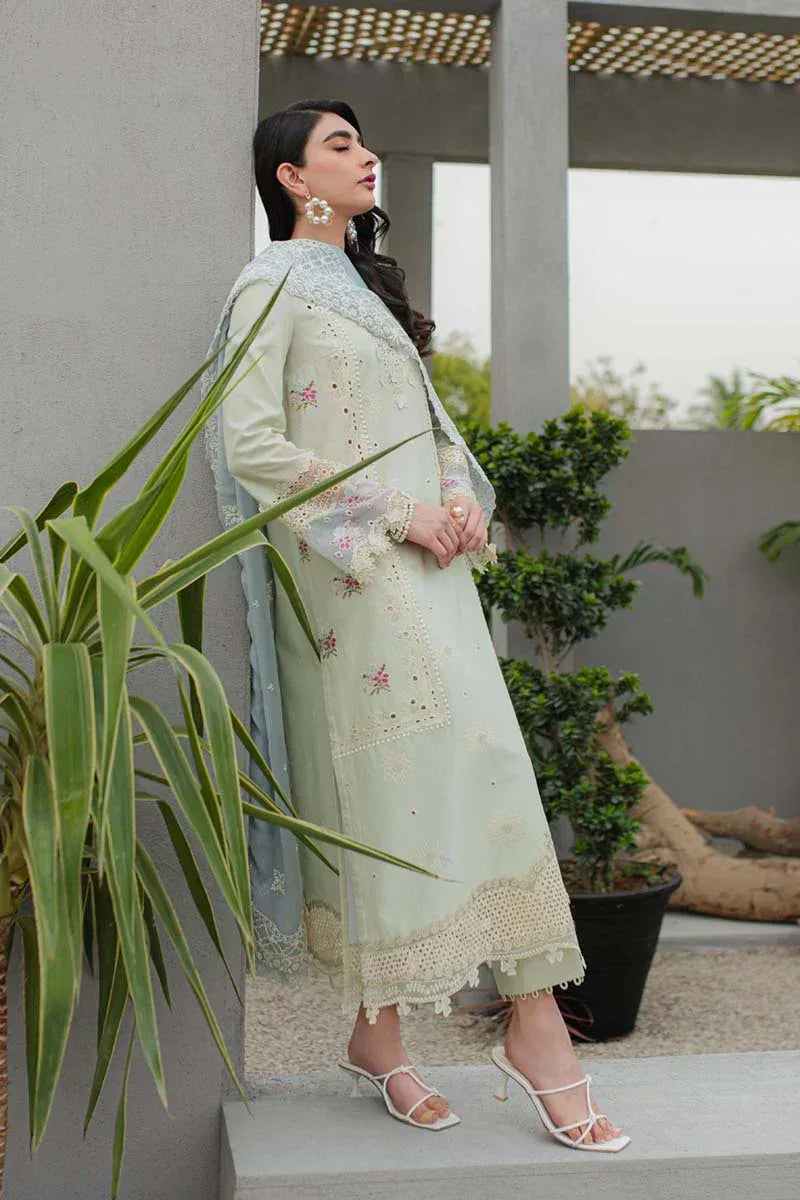 Qalamkar | Q Line Lawn Collection | JK-04 ASTER - Rang-e-Khaas