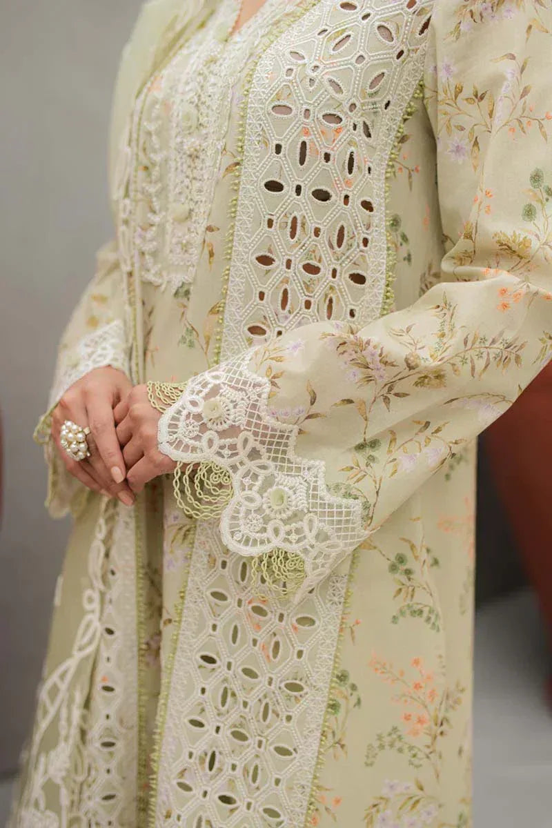 Qalamkar | Q Line Lawn Collection | JK-01 EULALIA - Rang-e-Khaas