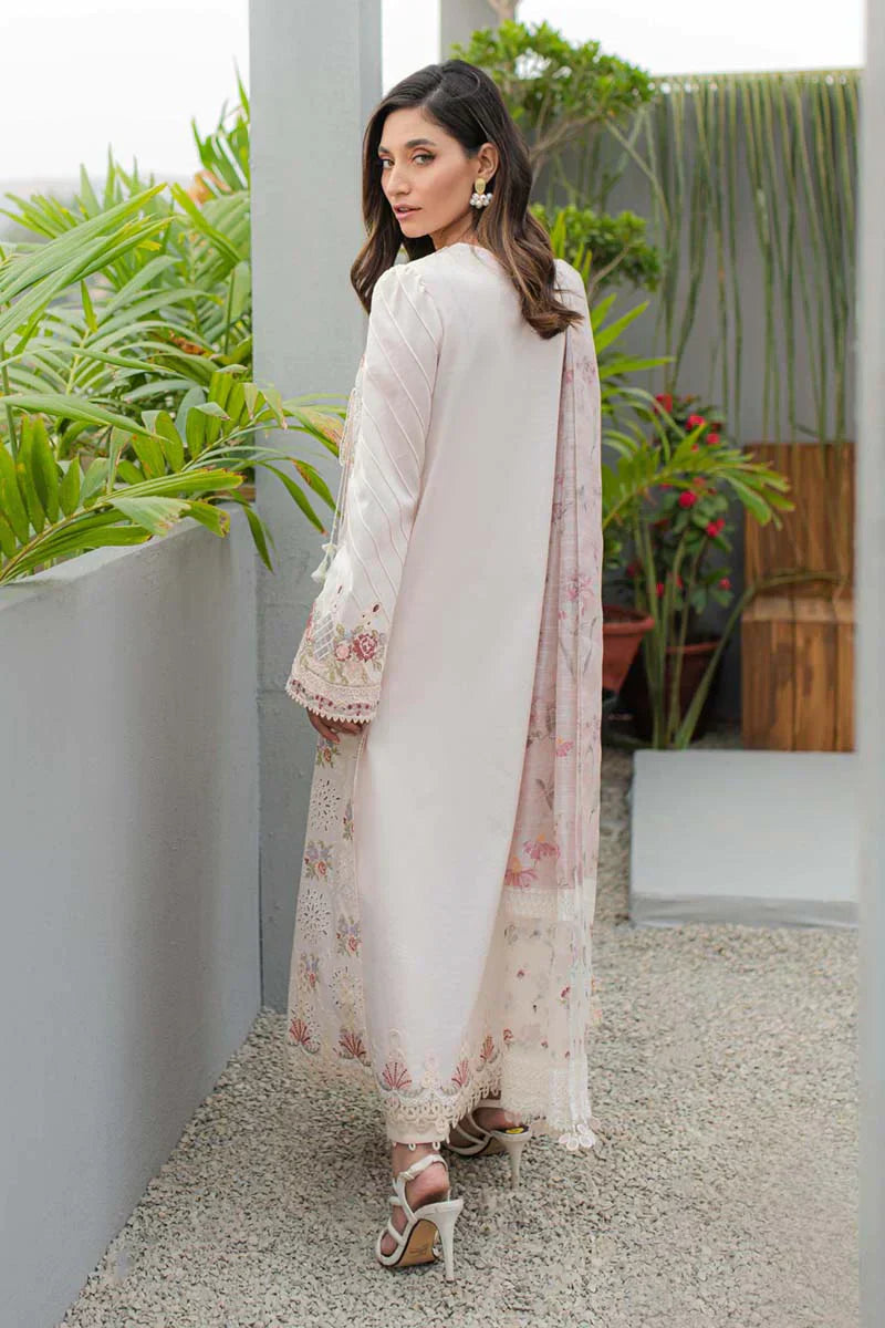 Qalamkar | Q Line Lawn Collection | JK-13 OPALINE - Rang-e-Khaas
