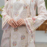 Qalamkar | Q Line Lawn Collection | JK-13 OPALINE