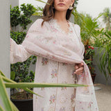 Qalamkar | Q Line Lawn Collection | JK-13 OPALINE