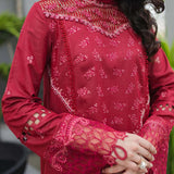 Qalamkar | Q Line Lawn Collection | JK-14 MANON