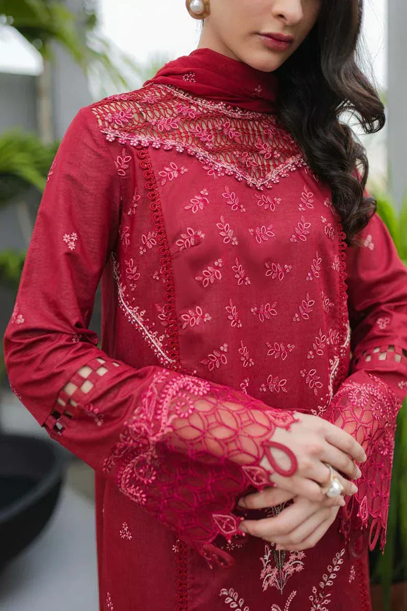 Qalamkar | Q Line Lawn Collection | JK-14 MANON - Rang-e-Khaas