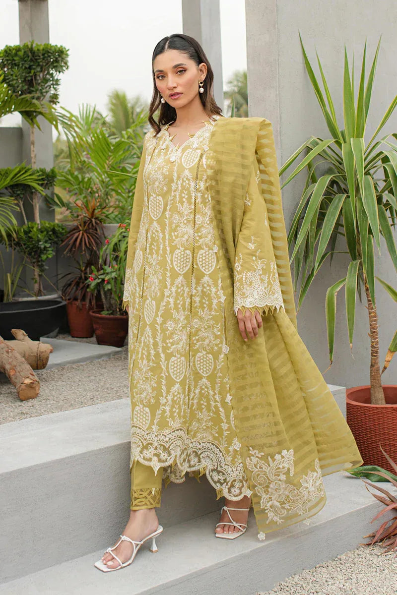 Qalamkar | Q Line Lawn Collection | JK-02 MELIS - Rang-e-Khaas