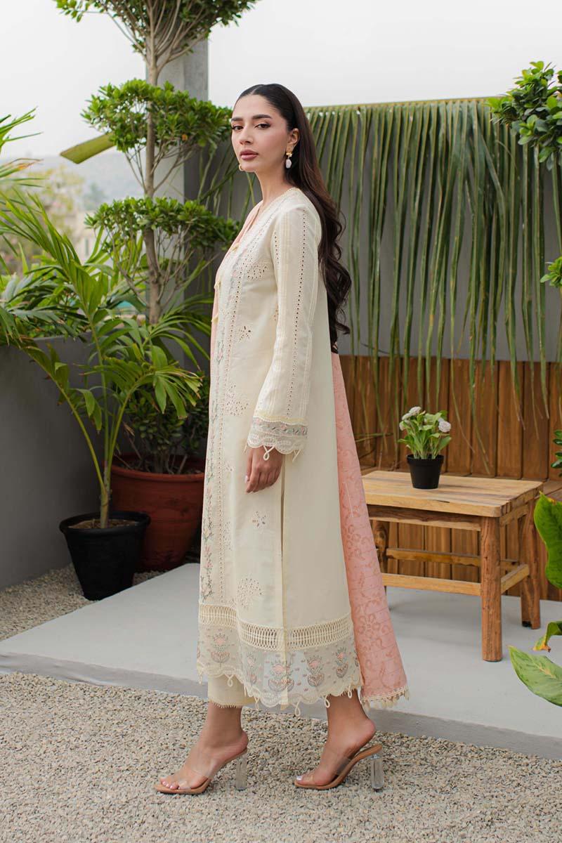 Qalamkar | Q Line Lawn Collection | JK-05 MELIORA - Rang-e-Khaas
