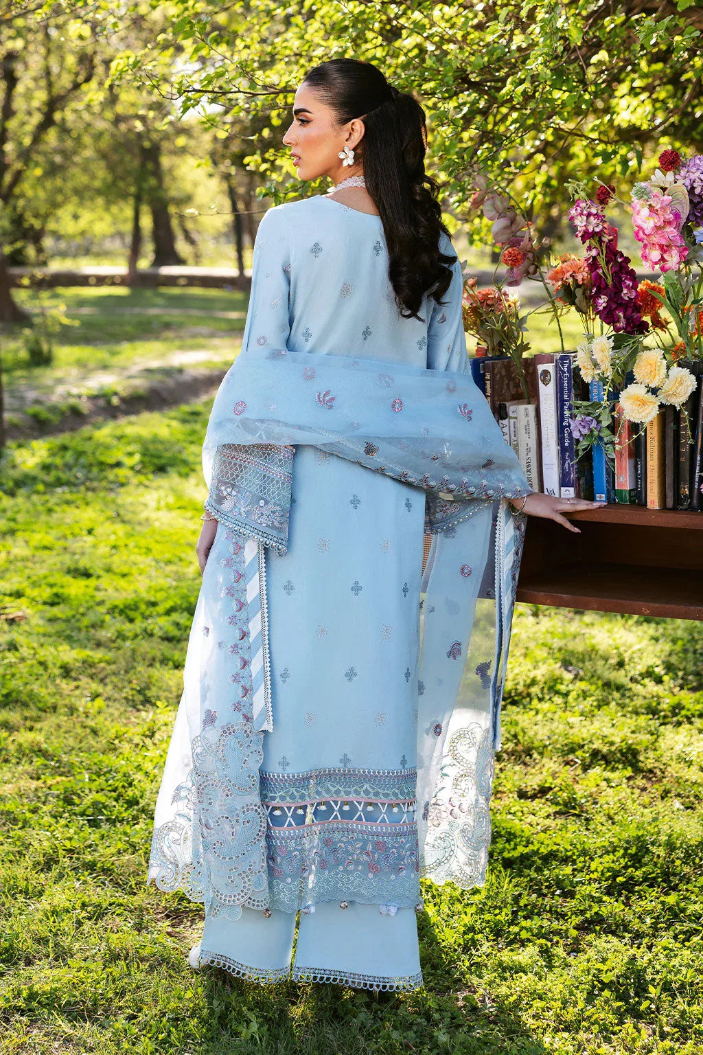 Ramsha | Riwayat Lawn Collection | Y-1306 - Rang-e-Khaas