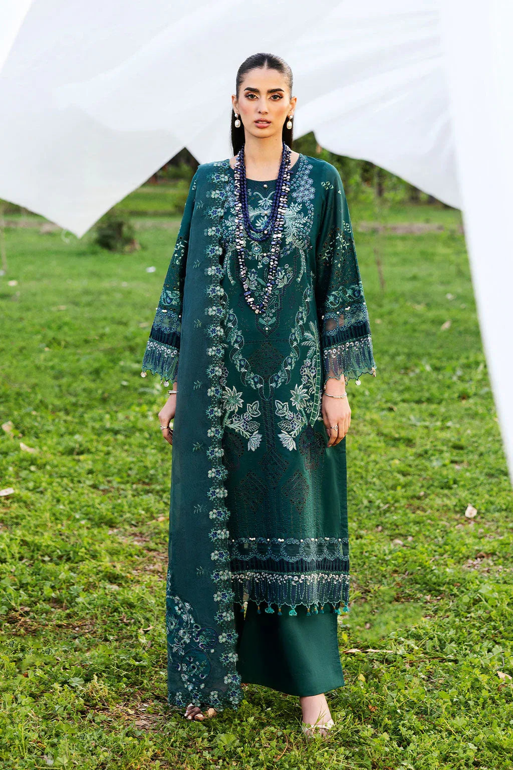 Ramsha | Riwayat Lawn Collection | Y-1304 - Rang-e-Khaas