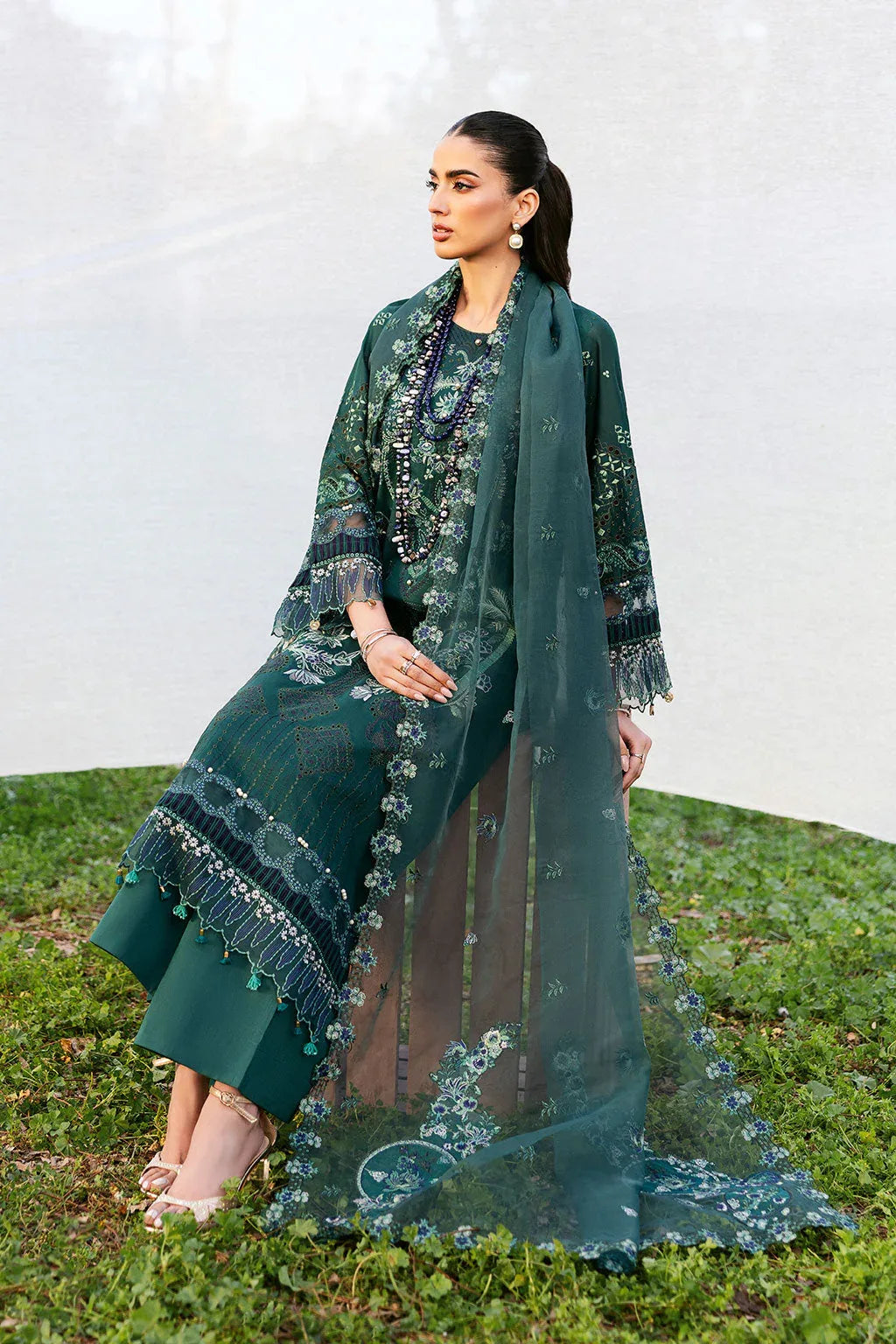 Ramsha | Riwayat Lawn Collection | Y-1304 - Rang-e-Khaas