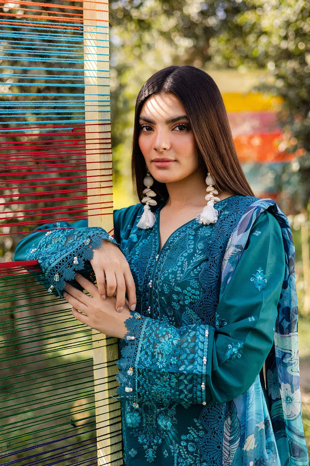 Ramsha | Riwayat Lawn Collection | Y-1206 - Rang-e-Khaas
