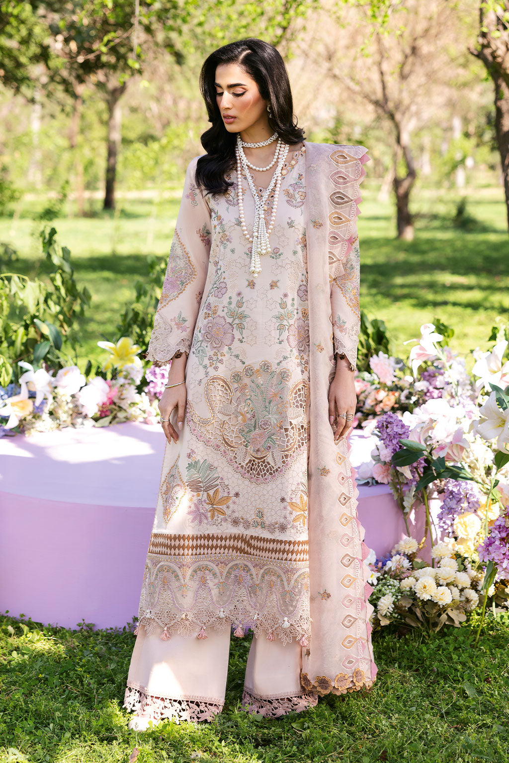 Ramsha | Riwayat Lawn Collection | Y-1308