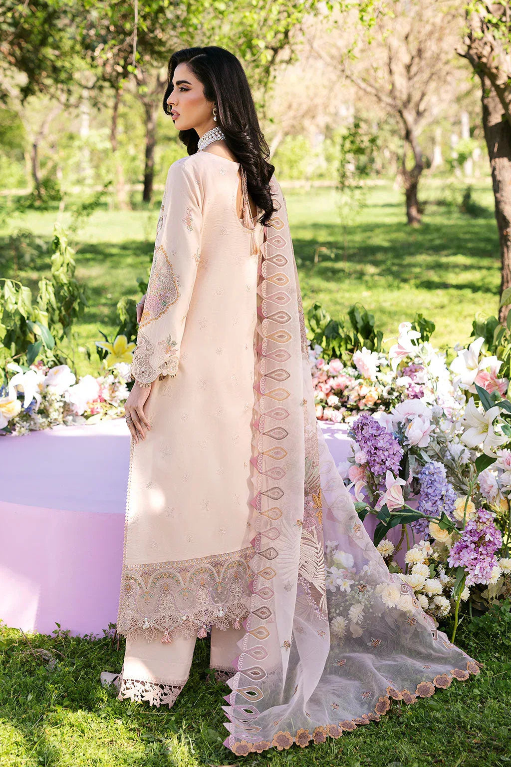 Ramsha | Riwayat Lawn Collection | Y-1308 - Rang-e-Khaas