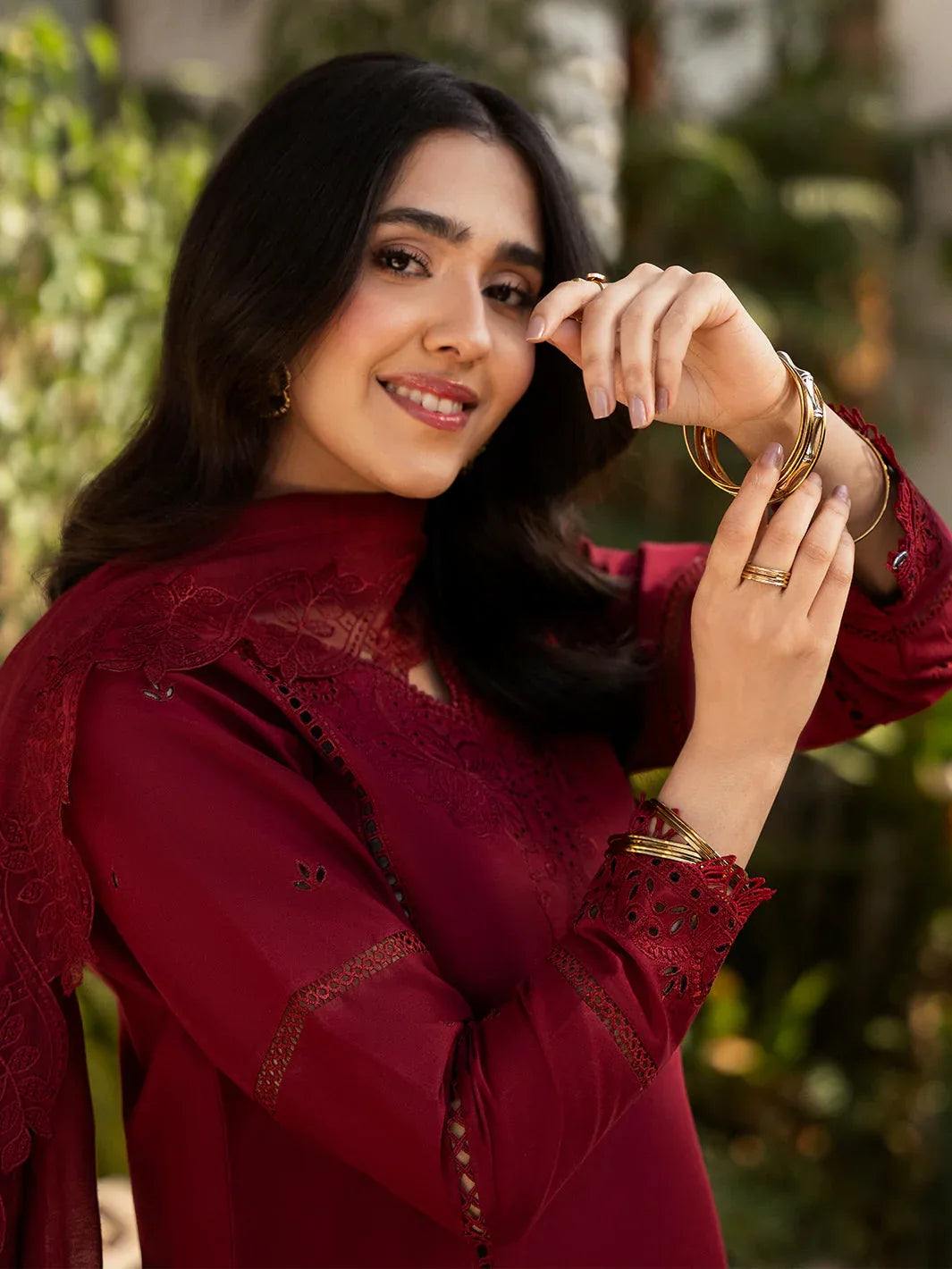 Izel | Mahveen Festive Lawn 25 | RAHMA - Rang-e-Khaas