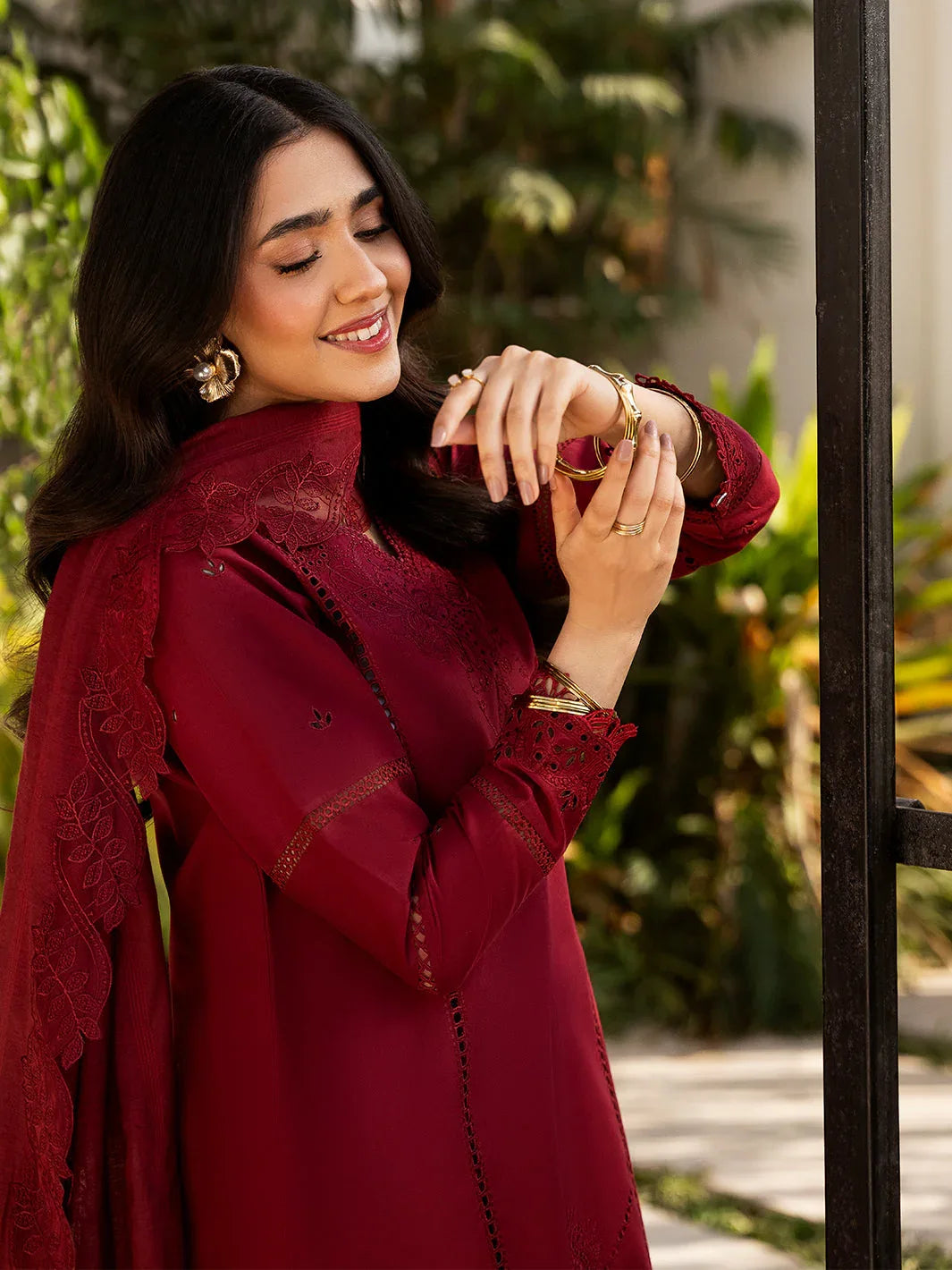 Izel | Mahveen Festive Lawn 25 | RAHMA - Rang-e-Khaas