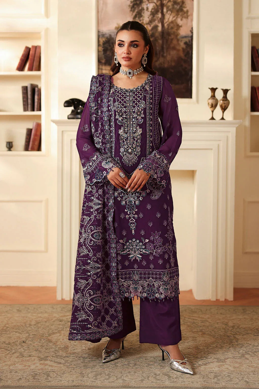 Ramsha | Dastaan Formals | T-406 - Rang-e-Khaas