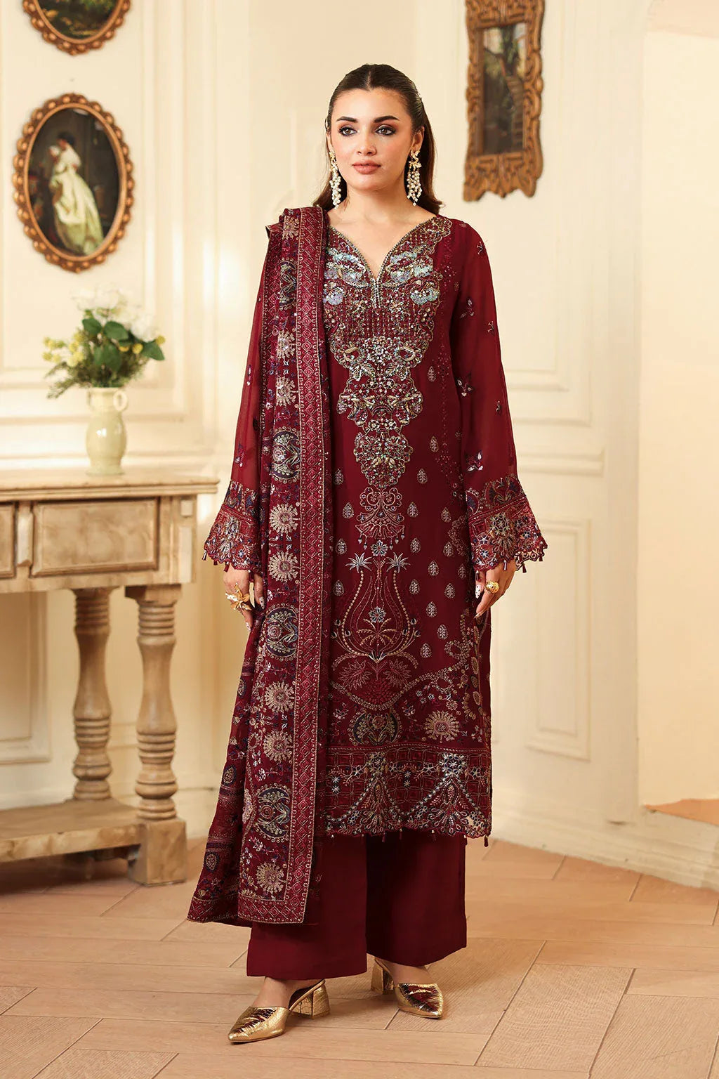 Ramsha | Dastaan Formals | T-404 - Rang-e-Khaas