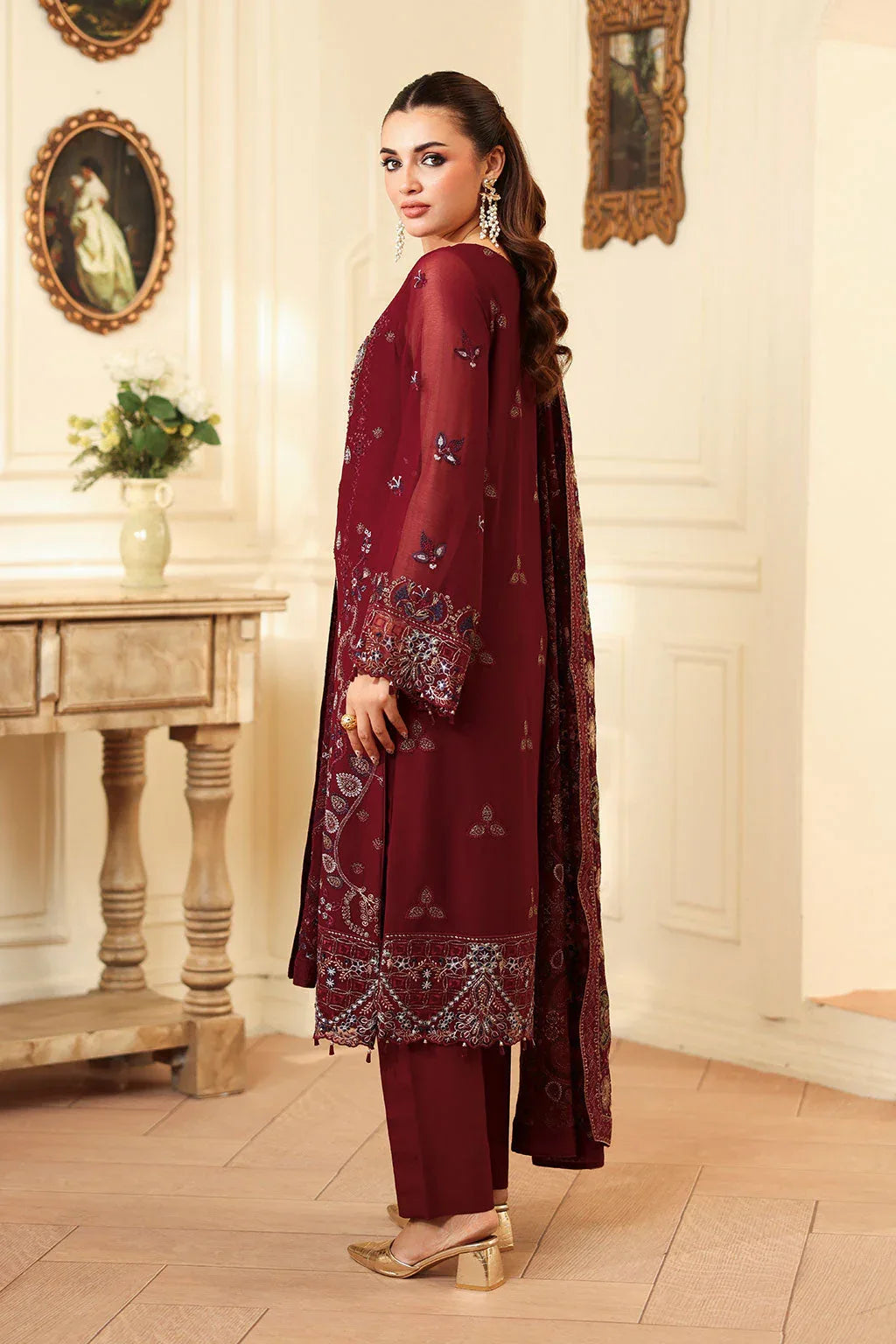 Ramsha | Dastaan Formals | T-404 - Rang-e-Khaas