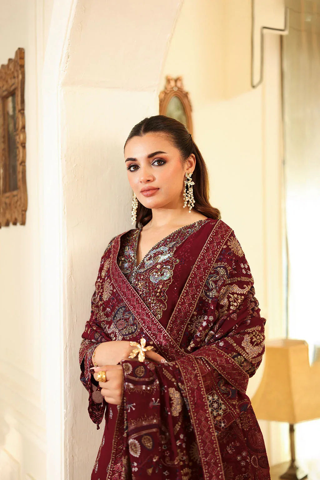 Ramsha | Dastaan Formals | T-404 - Rang-e-Khaas