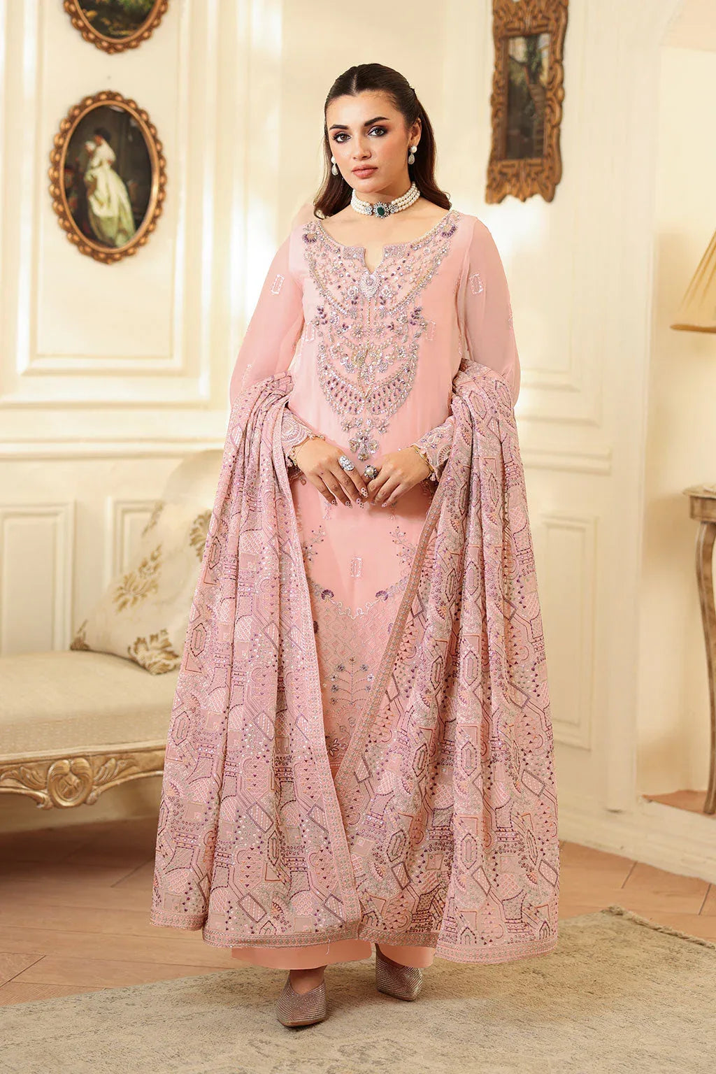 Ramsha | Dastaan Formals | T-403 - Rang-e-Khaas