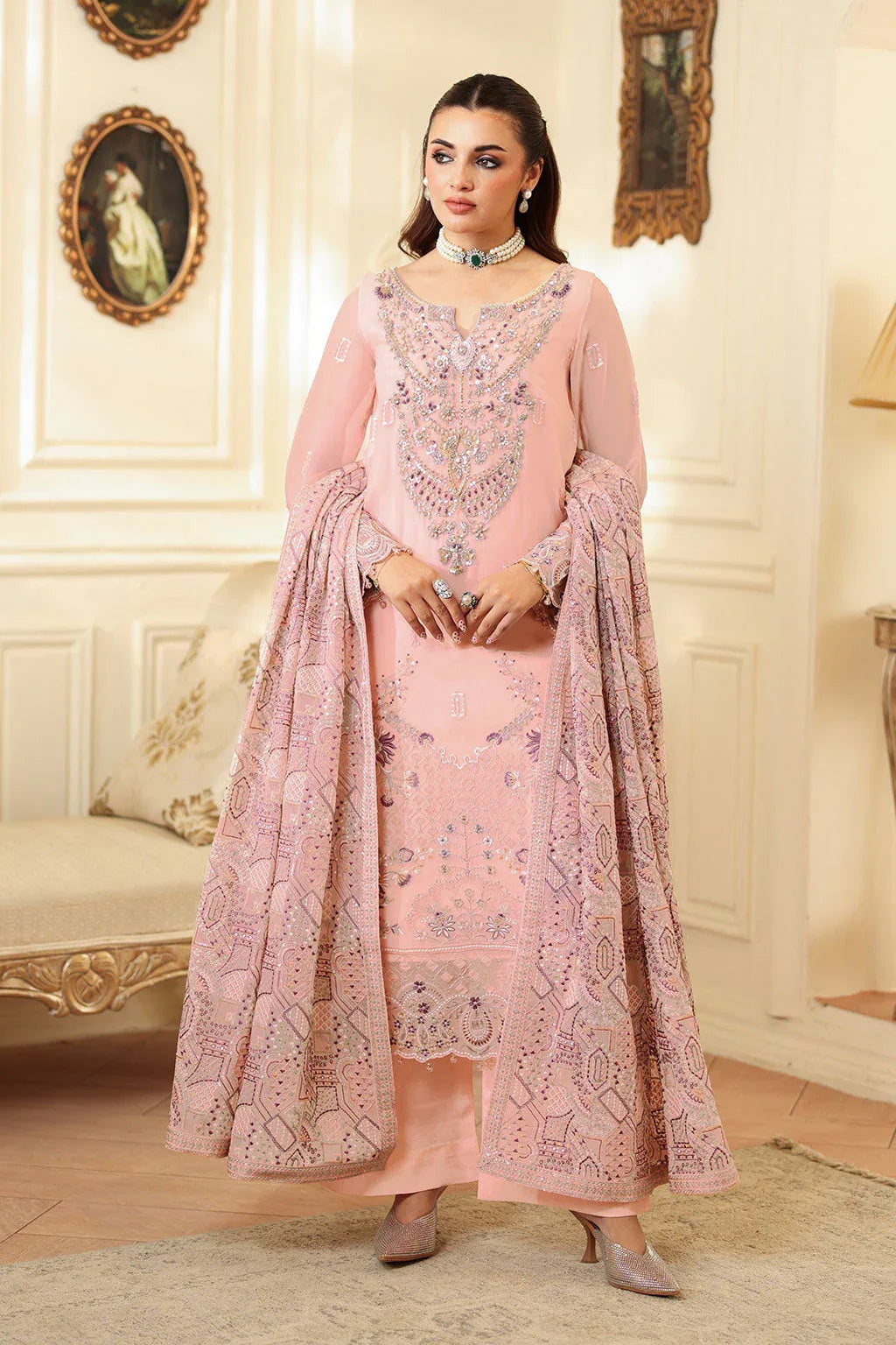Ramsha | Dastaan Formals | T-403 - Rang-e-Khaas