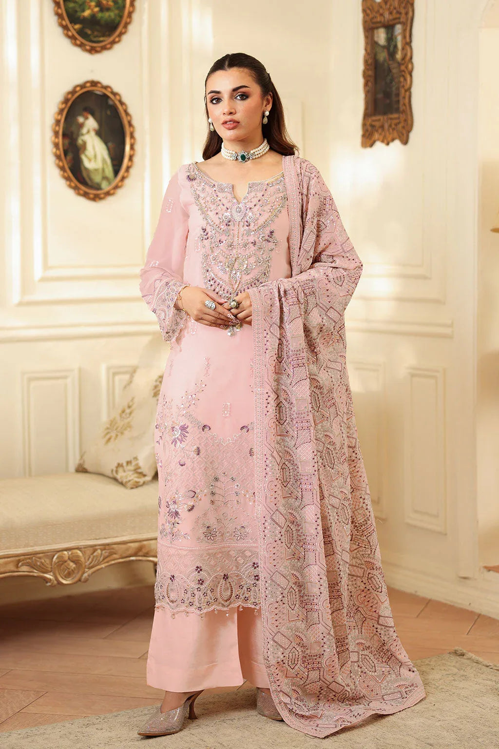 Ramsha | Dastaan Formals | T-403 - Rang-e-Khaas