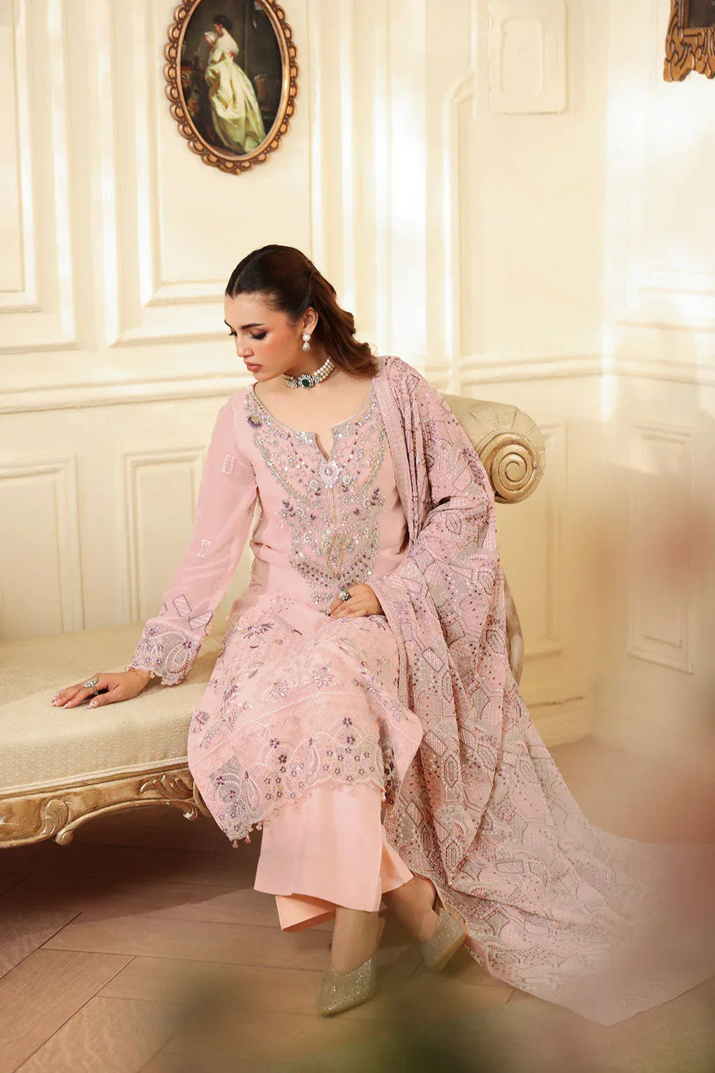 Ramsha | Dastaan Formals | T-403 - Rang-e-Khaas