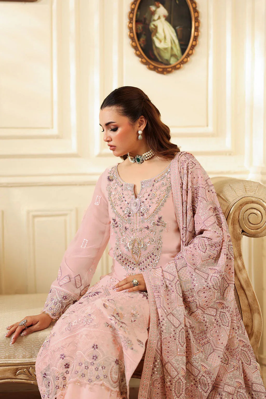 Ramsha | Dastaan Formals | T-403 - Rang-e-Khaas