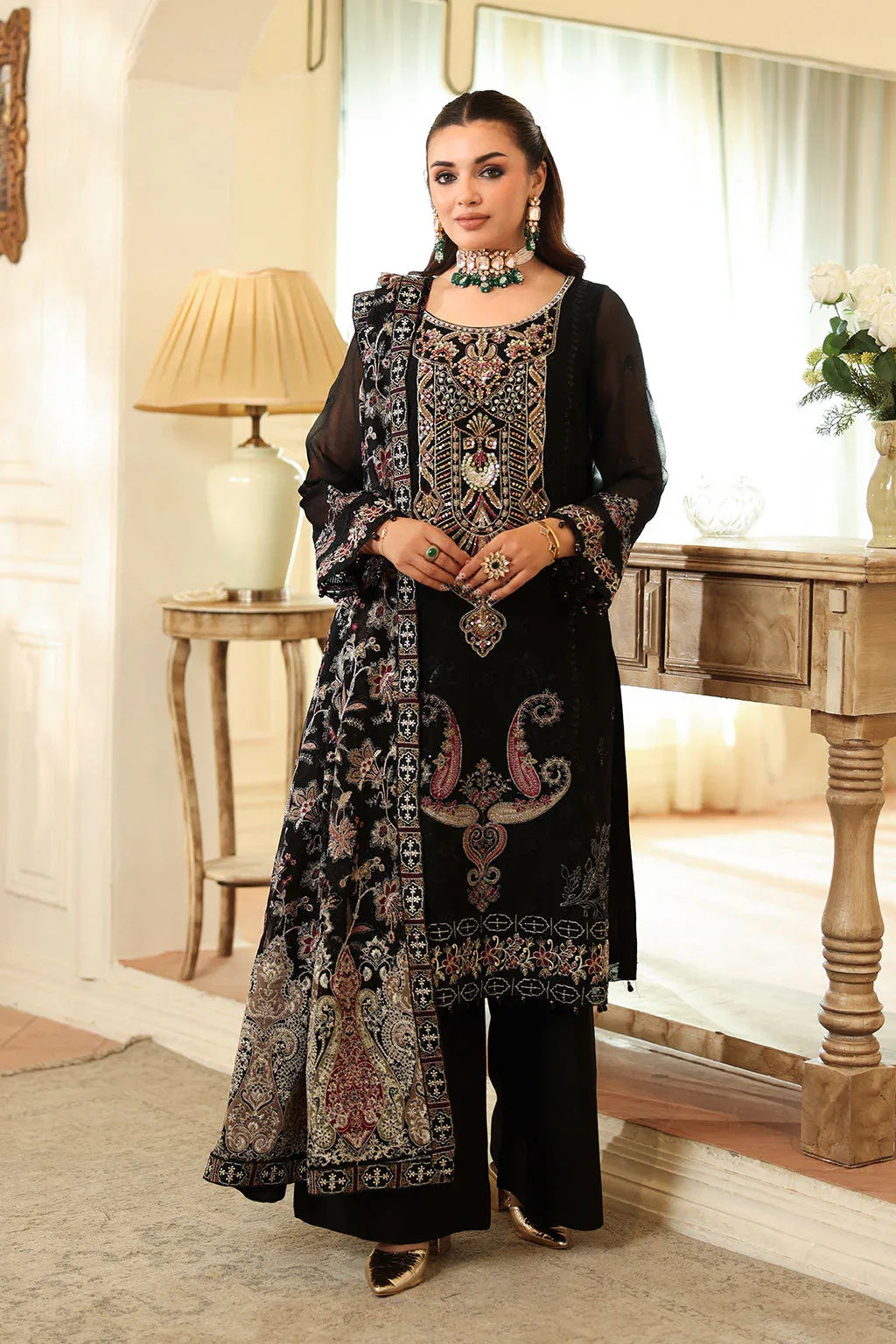 Ramsha | Dastaan Formals | T-402 - Rang-e-Khaas