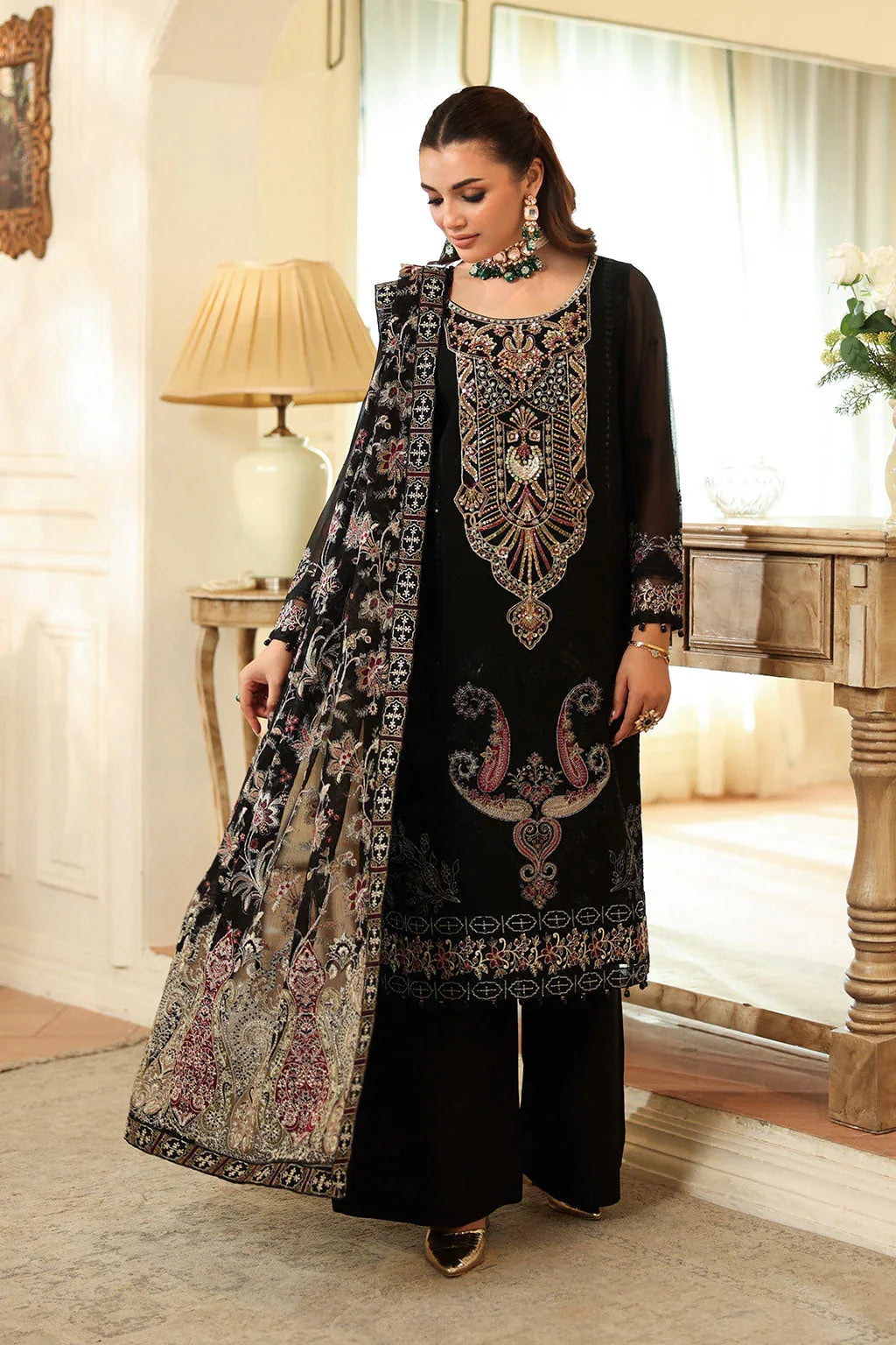 Ramsha | Dastaan Formals | T-402 - Rang-e-Khaas