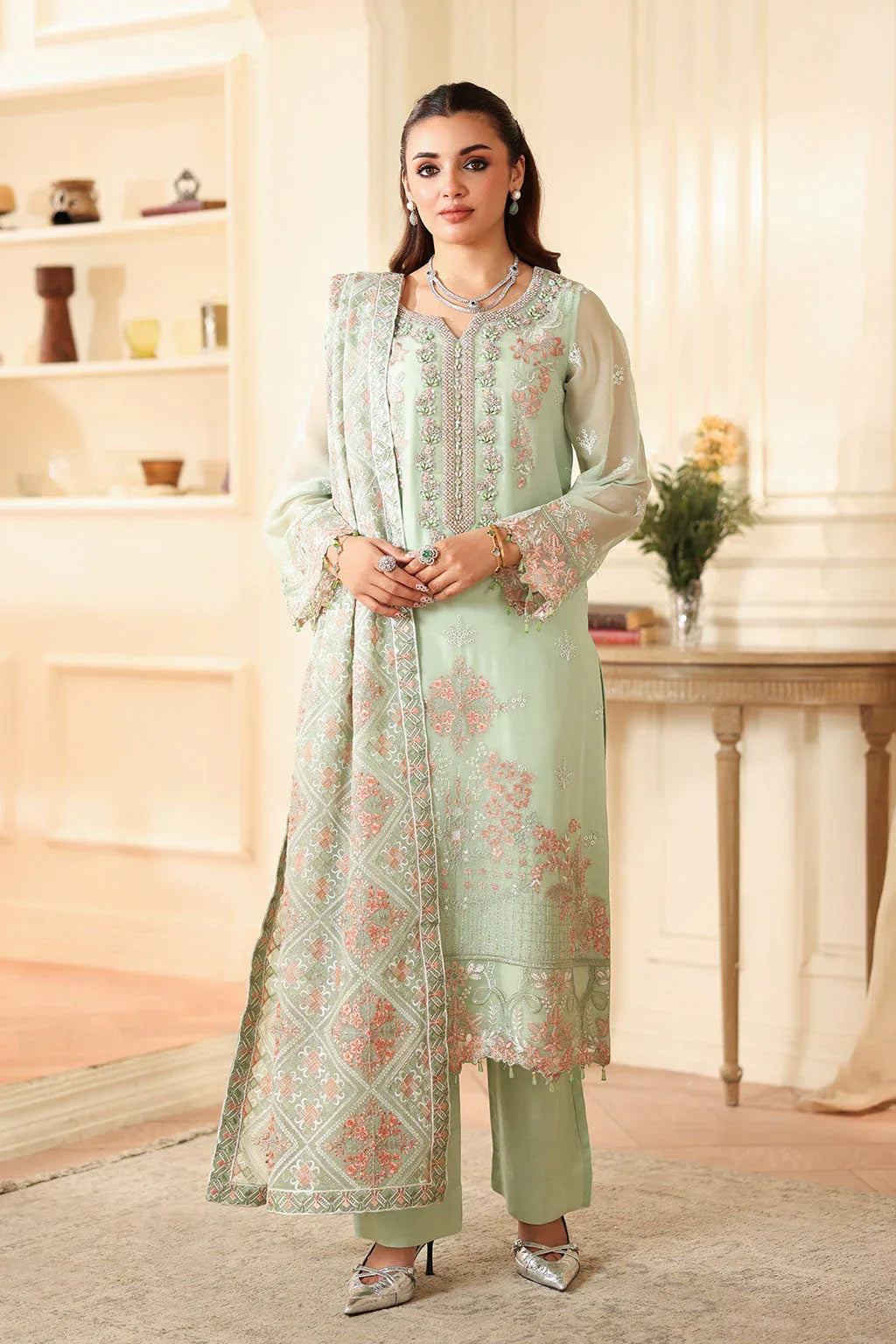 Ramsha | Dastaan Formals | T-407 - Rang-e-Khaas