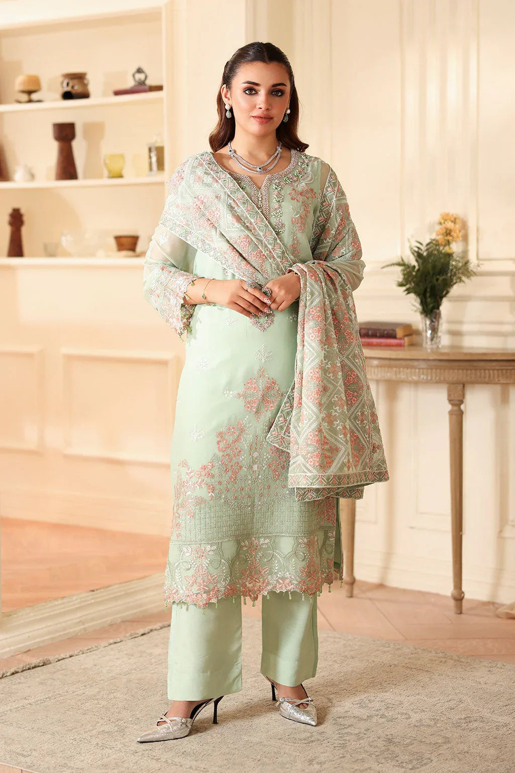 Ramsha | Dastaan Formals | T-407 - Rang-e-Khaas