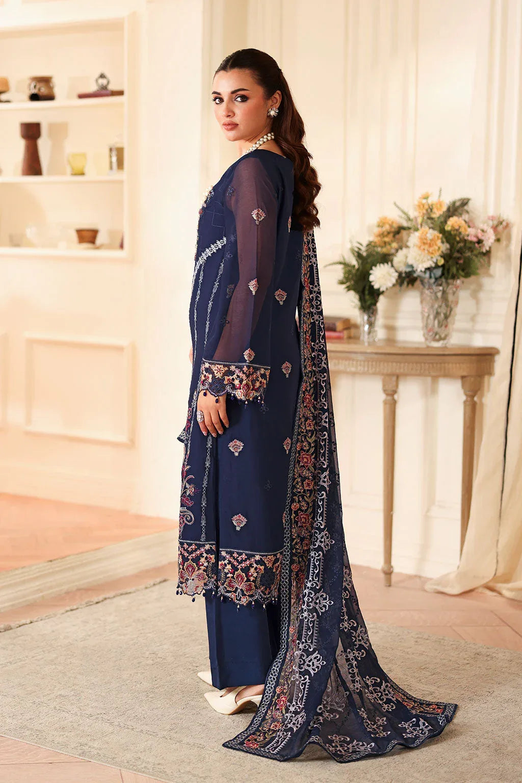 Ramsha | Dastaan Formals |T-408 - Rang-e-Khaas