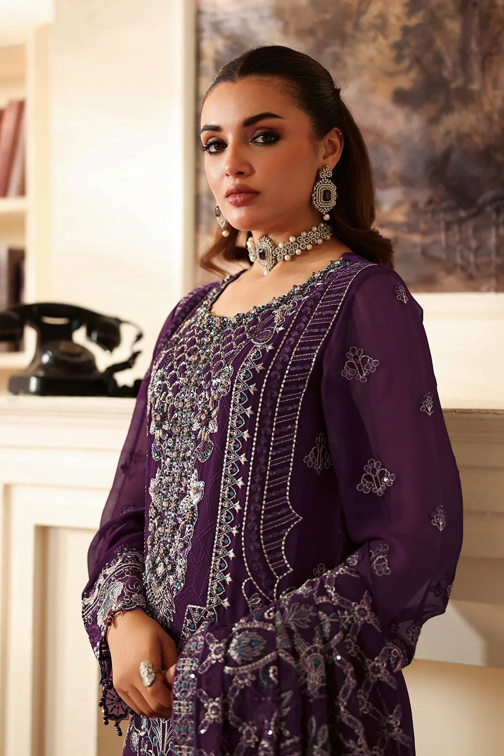 Ramsha | Dastaan Formals | T-406 - Rang-e-Khaas