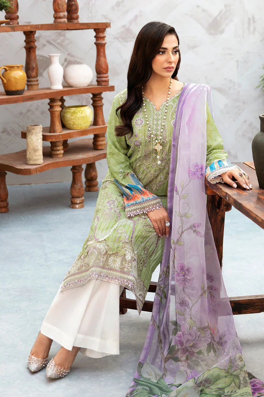 Ramsha | Ghazal Lawn 24 | L-904 - Rang-e-Khaas