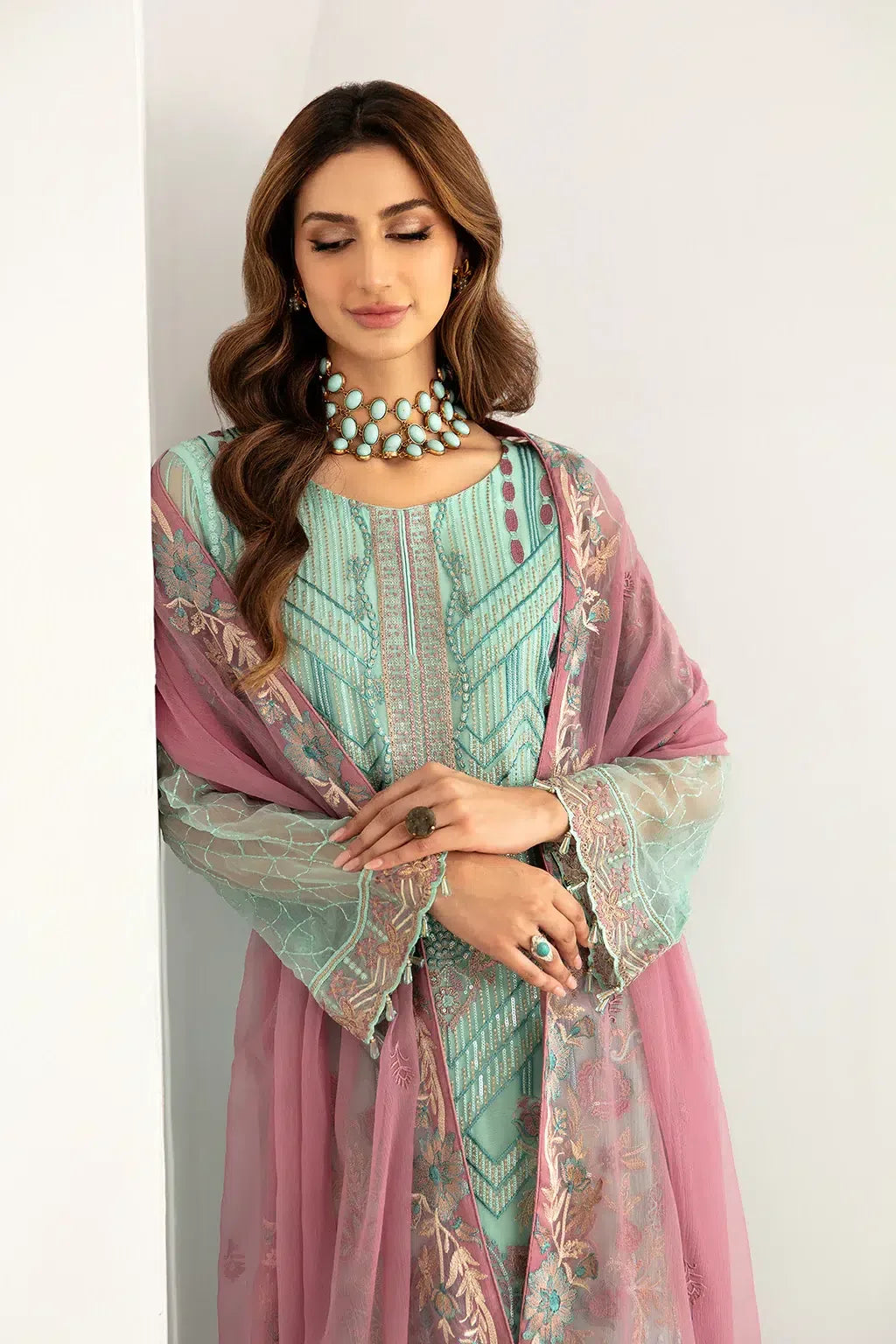 Ramsha | Rangoon Chiffon Collection | D-1107 - Rang-e-Khaas