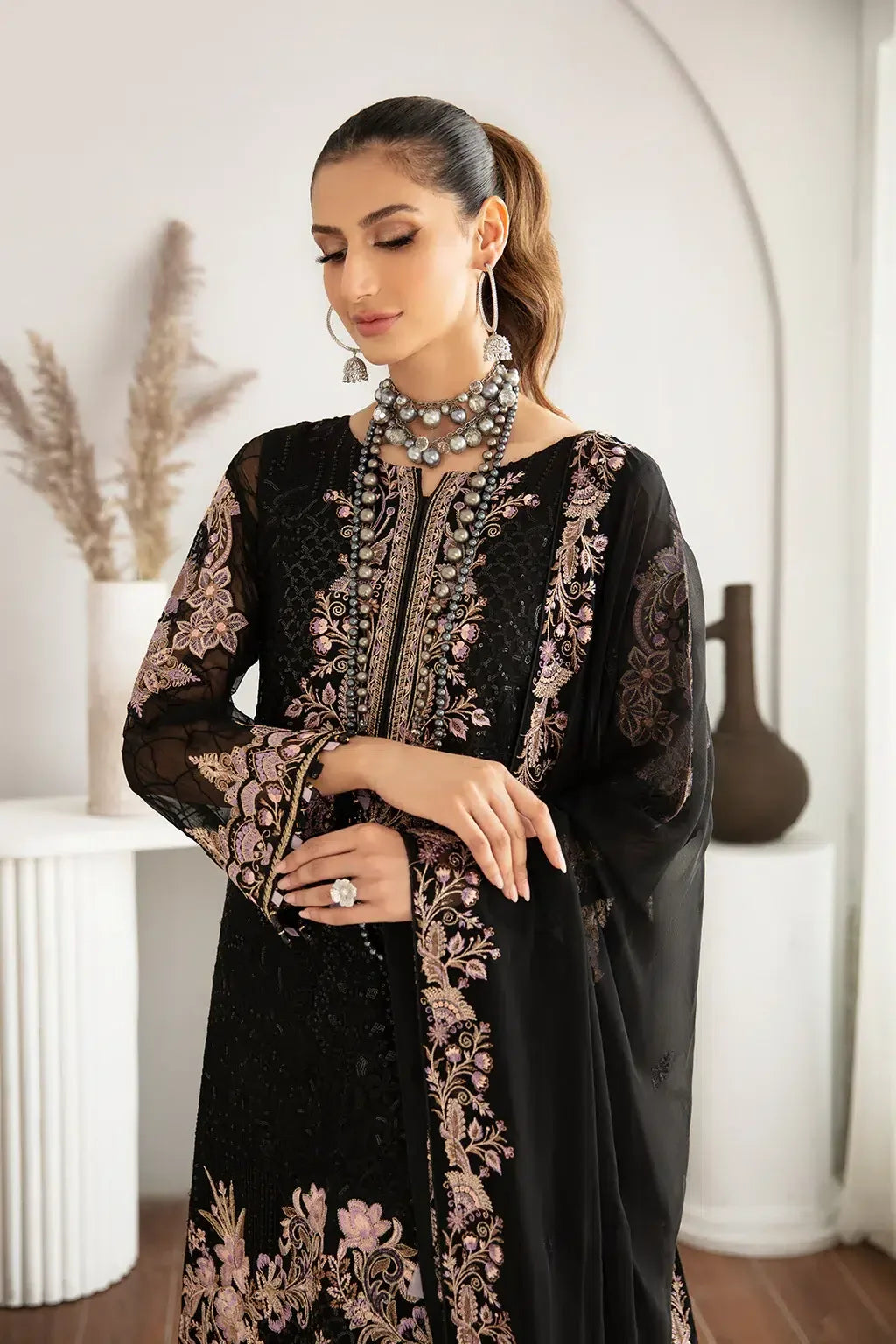 Ramsha | Rangoon Chiffon Collection | D-1106 - Rang-e-Khaas