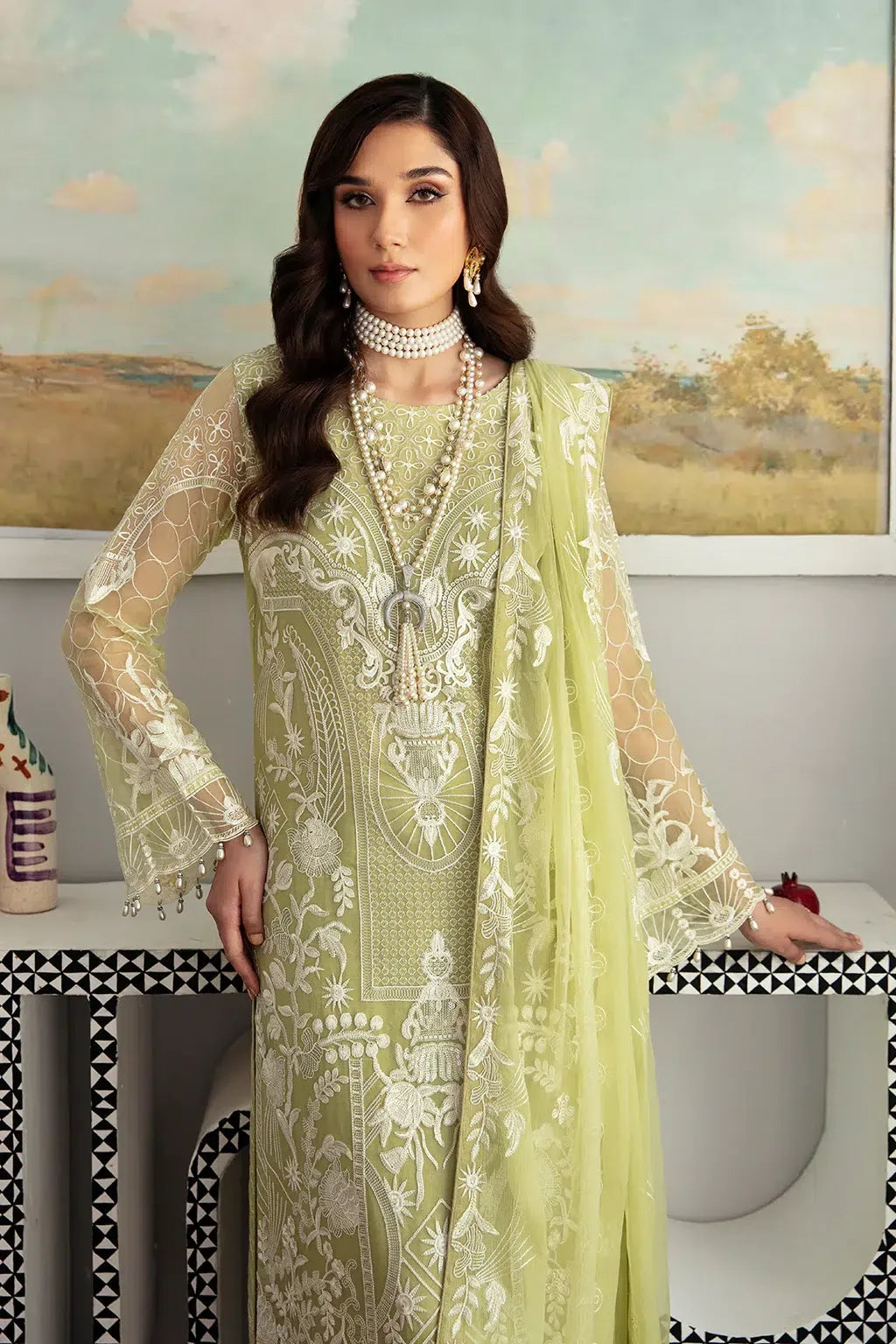 Ramsha | Rangoon Chiffon Collection | D-1105 - Rang-e-Khaas