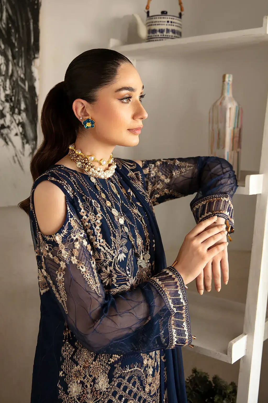 Ramsha | Rangoon Chiffon Collection | D-1111 - Rang-e-Khaas