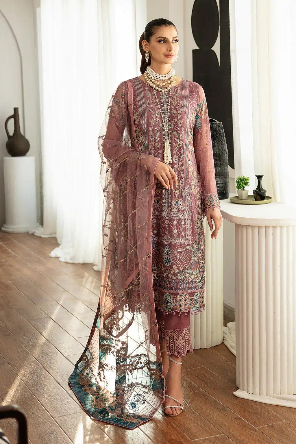 Ramsha | Rangoon Chiffon Collection | D-1102 - Rang-e-Khaas