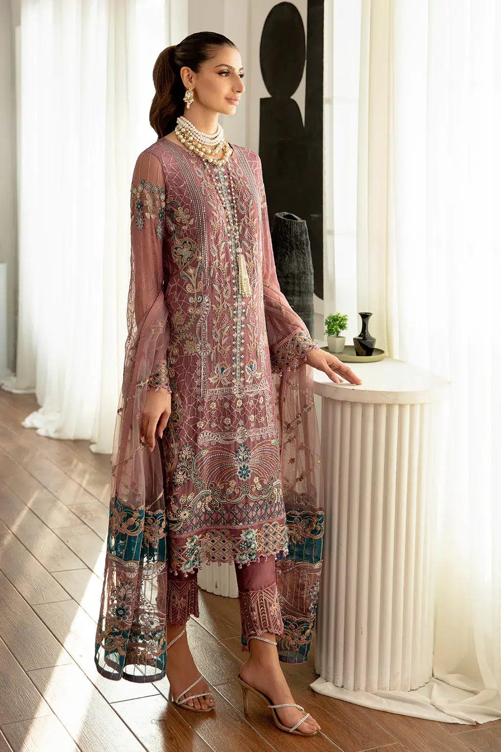 Ramsha | Rangoon Chiffon Collection | D-1102 - Rang-e-Khaas