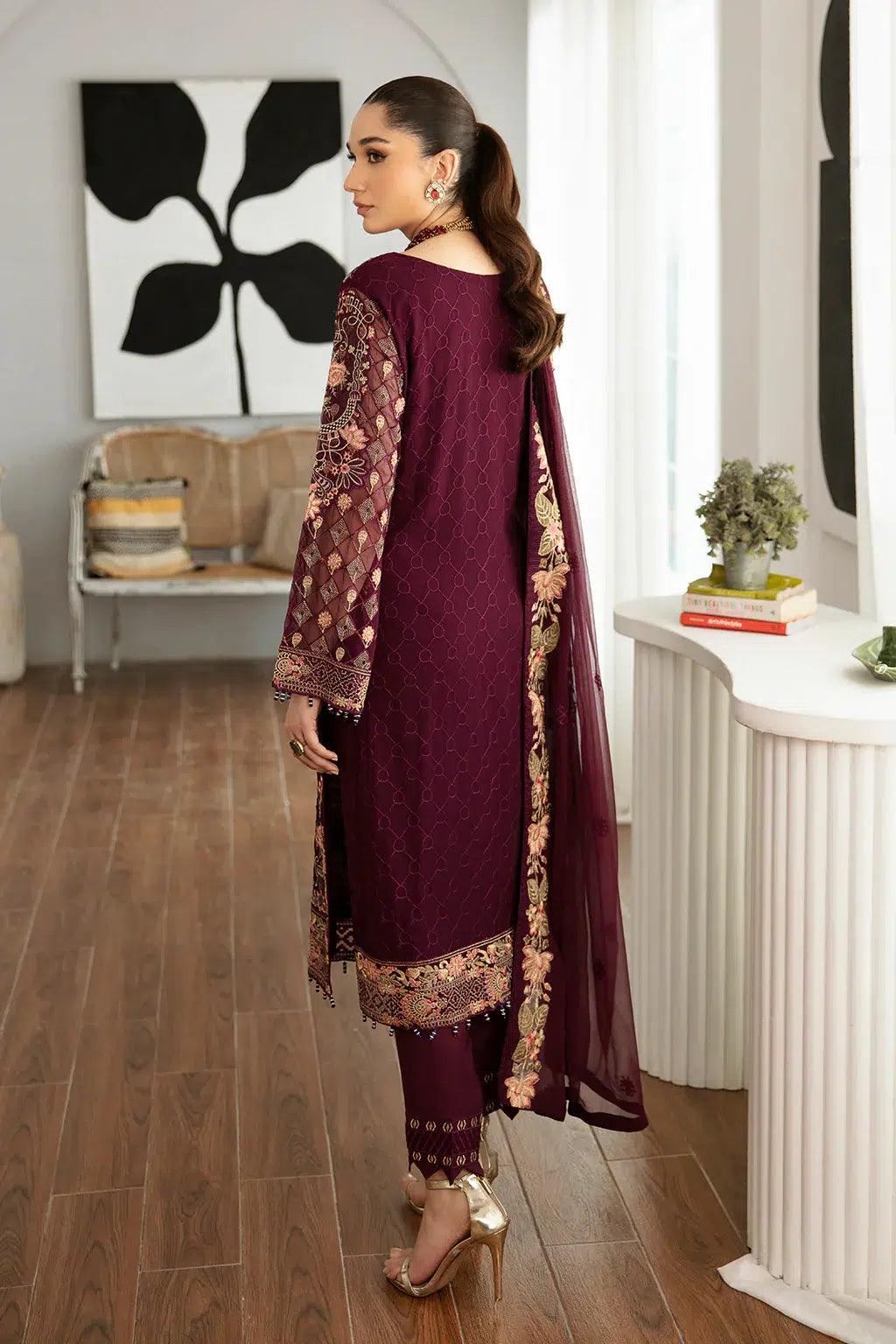 Ramsha | Rangoon Chiffon Collection | D-1104 - Rang-e-Khaas