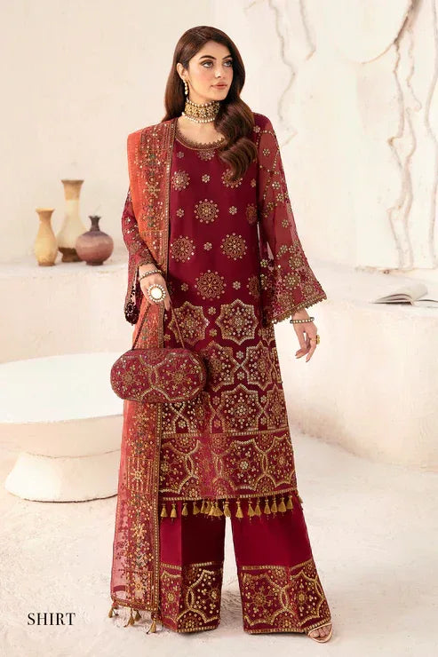 Alizeh | Heer Festive Collection 24 | AWEEN - V17D06 - Rang-e-Khaas