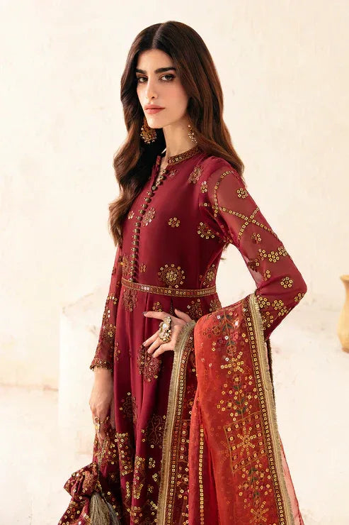 Alizeh | Heer Festive Collection 24 | AWEEN - V17D06 - Rang-e-Khaas