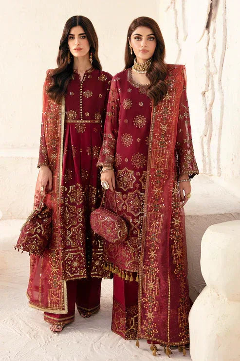 Alizeh | Heer Festive Collection 24 | AWEEN - V17D06 - Rang-e-Khaas