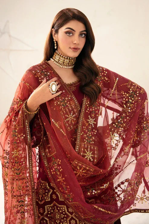 Alizeh | Heer Festive Collection 24 | AWEEN - V17D06 - Rang-e-Khaas