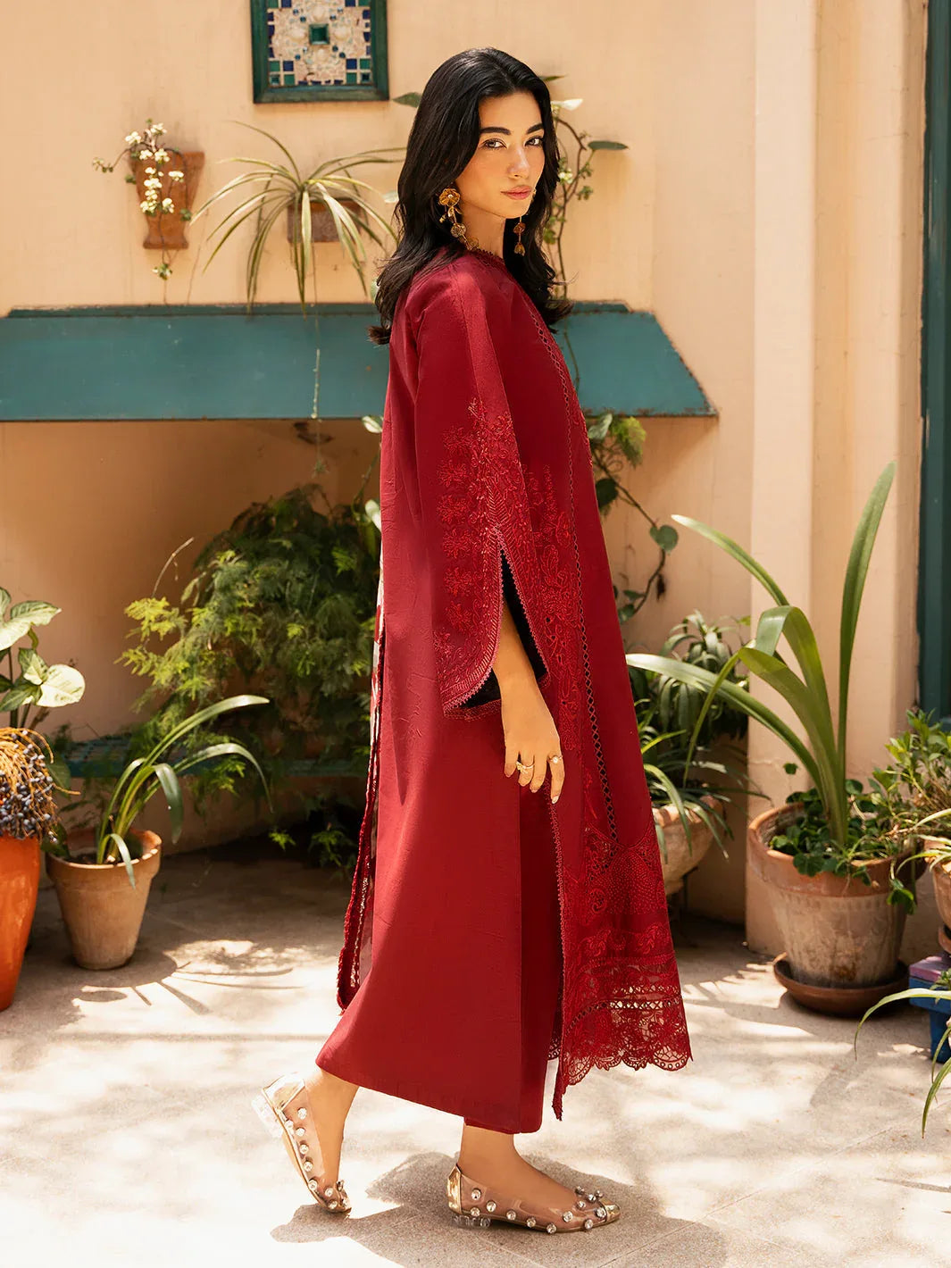 Izel | Dastak Luxury Lawn | REET - Rang-e-Khaas
