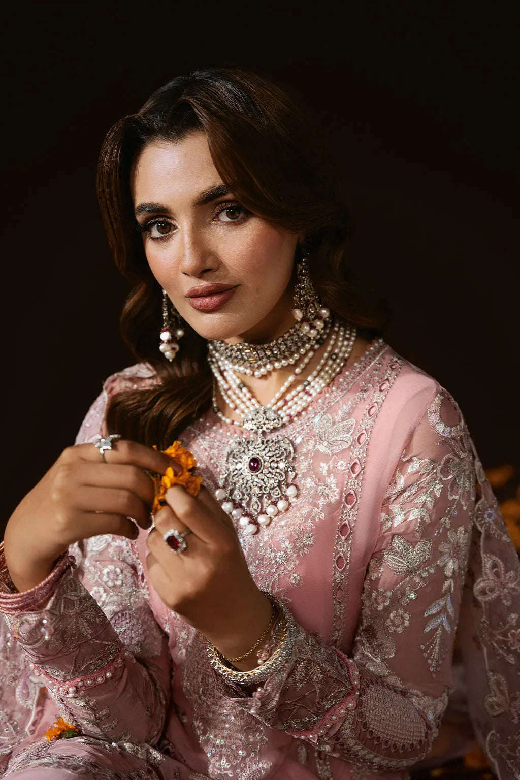 Ramsha | Dastak Luxury Chiffon Collection | Q-202 - Rang-e-Khaas