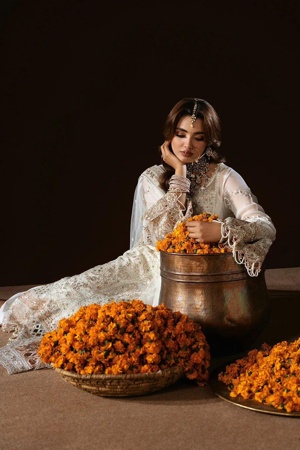 Ramsha | Dastak Luxury Chiffon Collection | Q-204 - Rang-e-Khaas