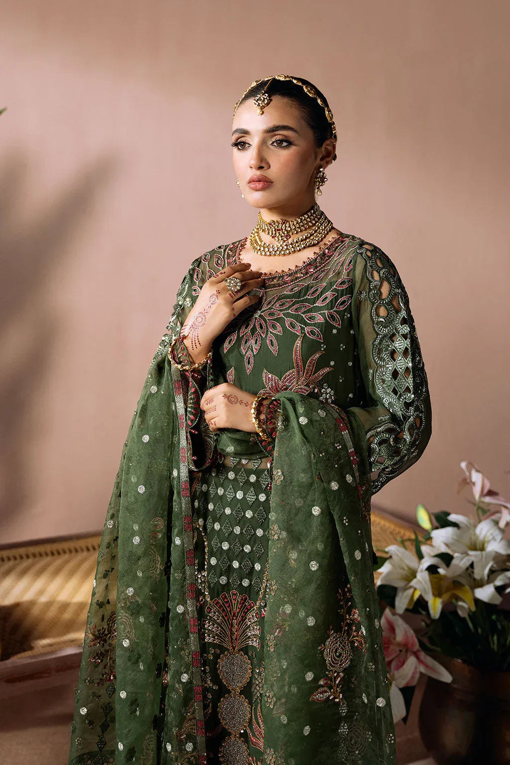 Ramsha | Dastak Luxury Chiffon Collection | Q-201 - Rang-e-Khaas