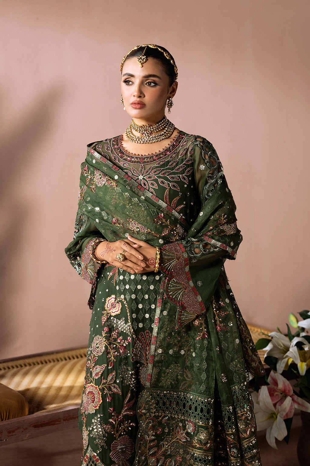 Ramsha | Dastak Luxury Chiffon Collection | Q-201