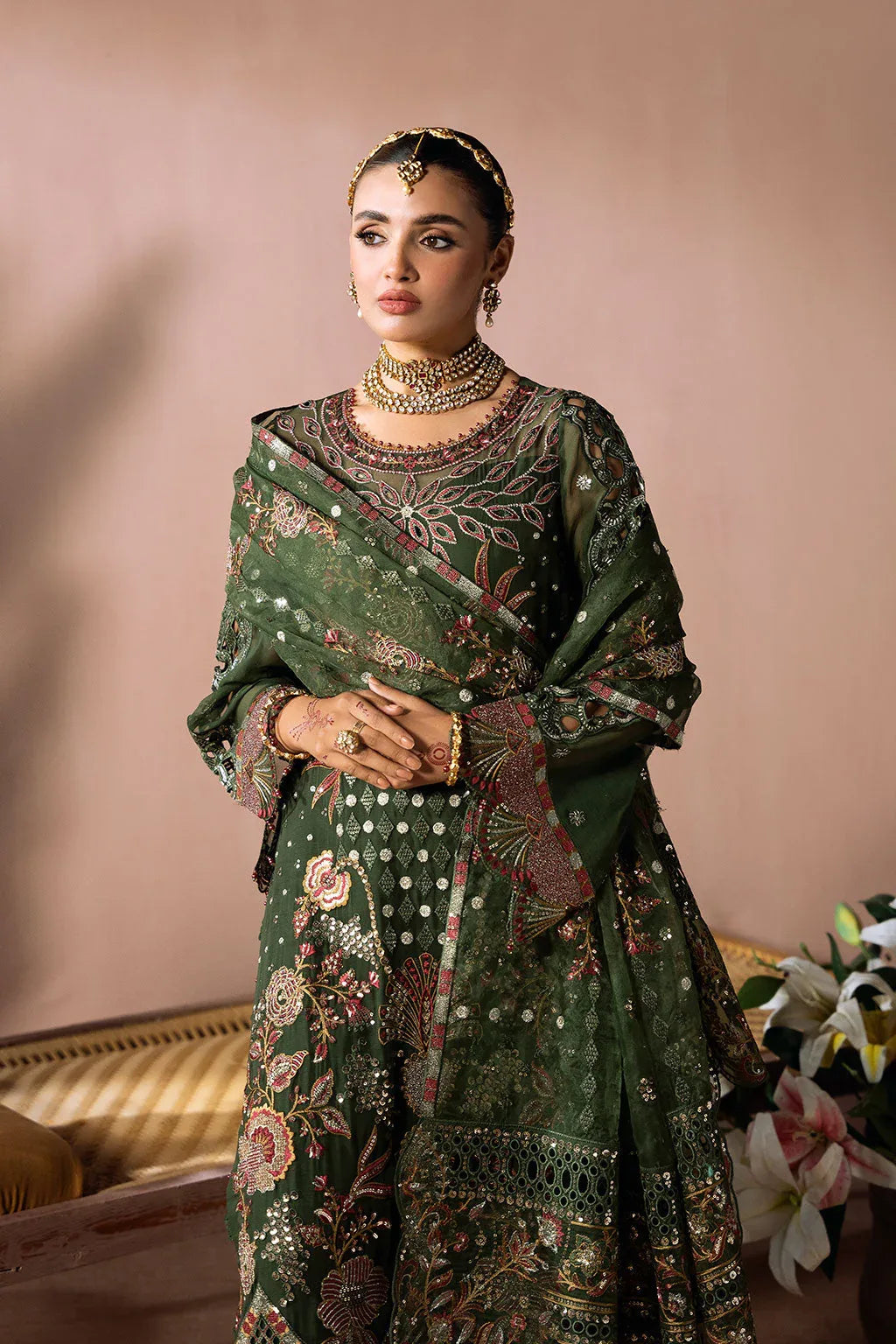 Ramsha | Dastak Luxury Chiffon Collection | Q-201 - Rang-e-Khaas